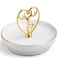 Ceramic  jewelry tray from mmcis china